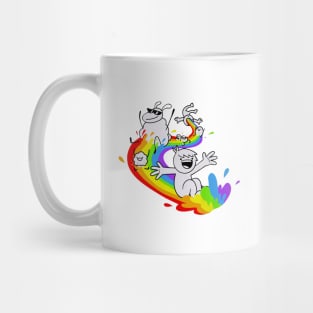 ASDF MOVIE lgbt Mug